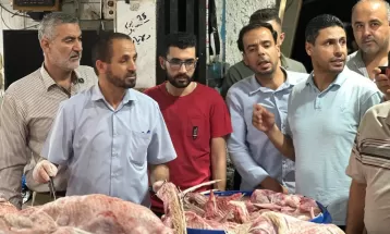 الاقتصاد تتلف كميات كبيرة من الحبش الغير صالحة للاستهلاك الادمي بخانيونس والوسطى
